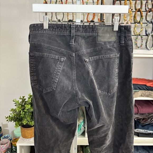 Ag Adriano Goldschmied Black Straight Jeans GRADUATE tailored leg mens 30 reg - Picture 4 of 7